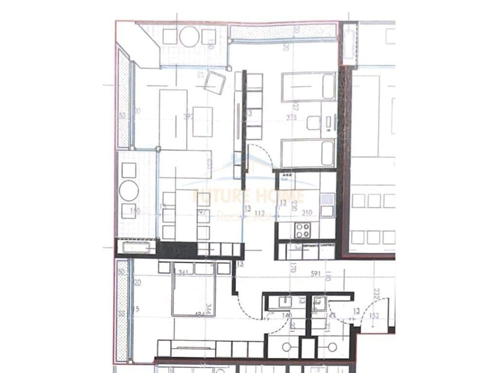 Shitet, Apartament 2+1+2, Lion Residence II, Tiranë. 3