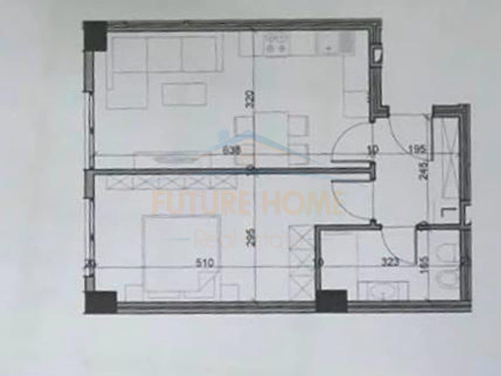 Shitet, Apartament 1+1, Kompleksi Aluna 1, Paskuqan 3