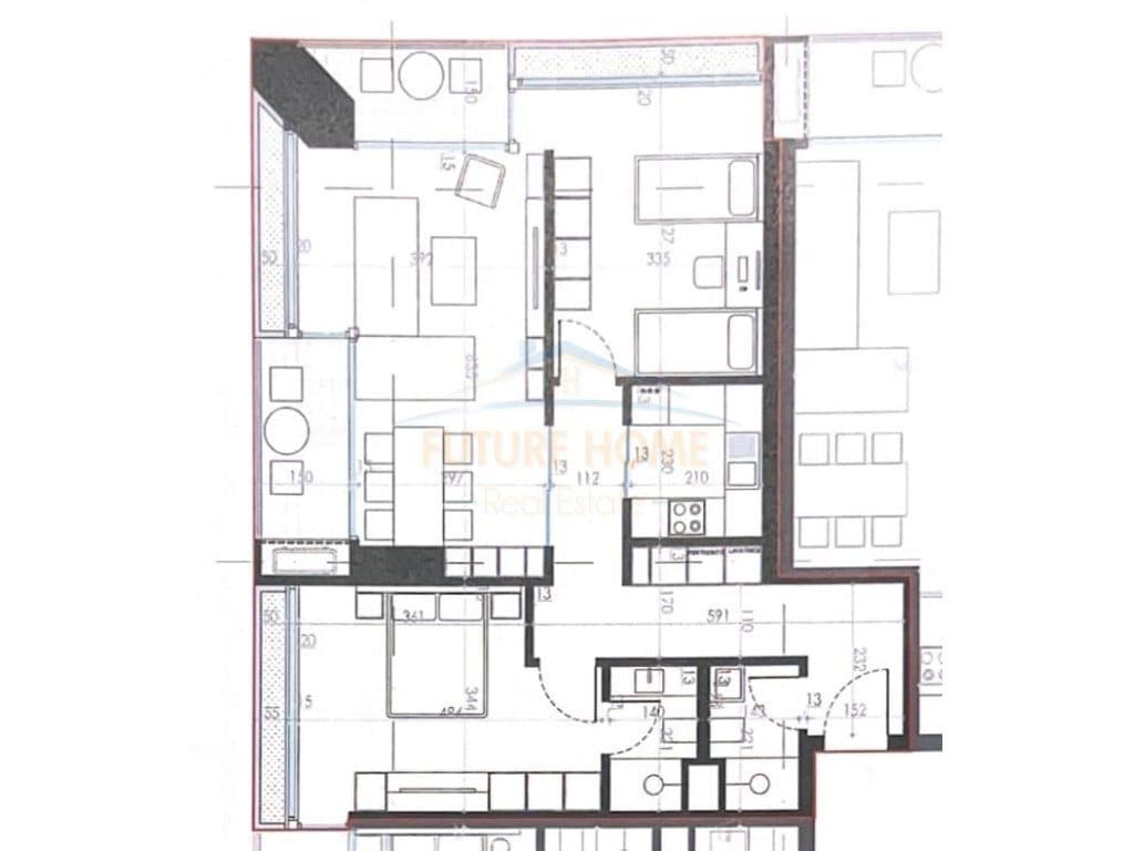 Shitet, Apartament 2+1+2, Lion Residence II, Tiranë. 3