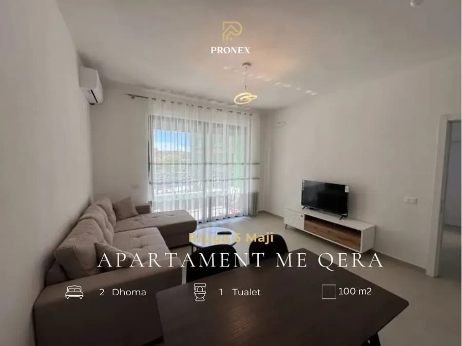 Apartament me qera - Rruga 5 Maji, € 534, 100 m²