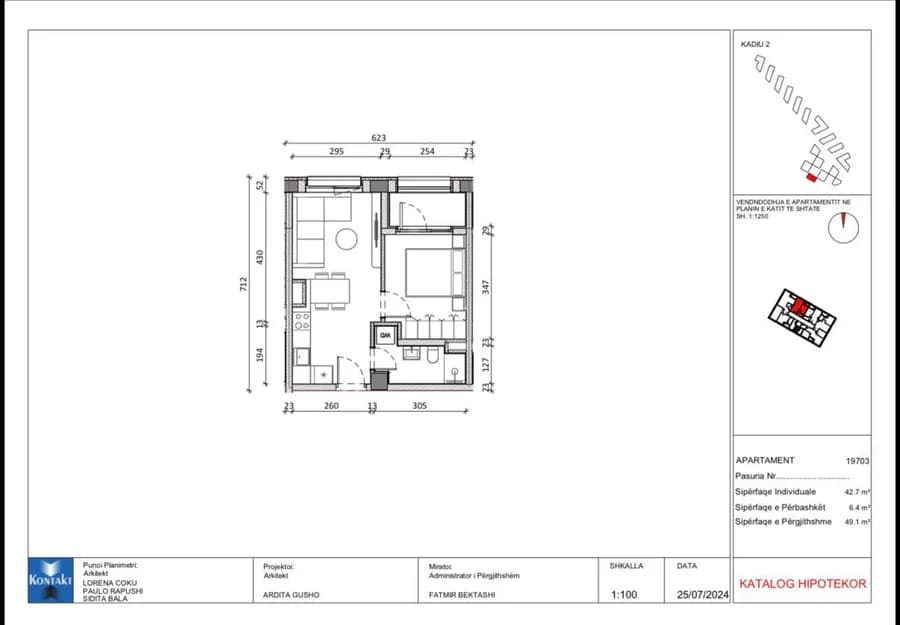 Shitet Apartament - Ali Demi, € 85.900, 49 m² 4