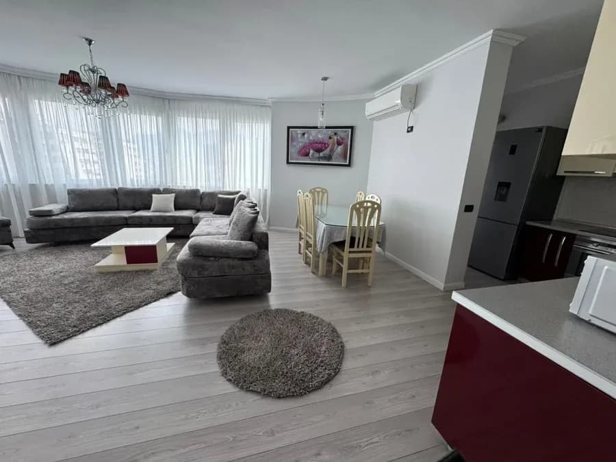 Jepet me qera apartament 3+1 ne Kompleksin Delijorgji, rruga e Kavajes, € 1.200, 125 m² 4
