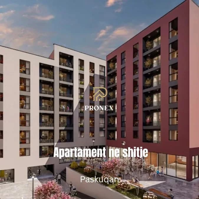 Shitet apartament - Paskuqan, € 103.600, 77 m²