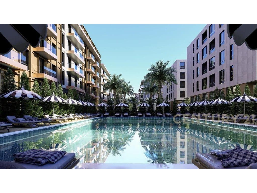 SHITET APARTAMENT 1+1 NE QERRET TEK RESIDENCA PALM PARADISE! 2