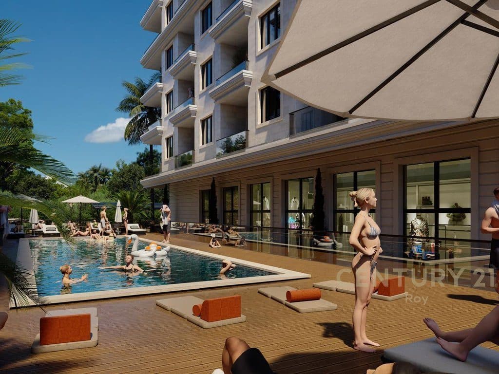 SHITET APARTAMENT 2+1 NE REZIDENCEN "BLUE HORIZON" , QERRET PAGES TOTALE!!! 3