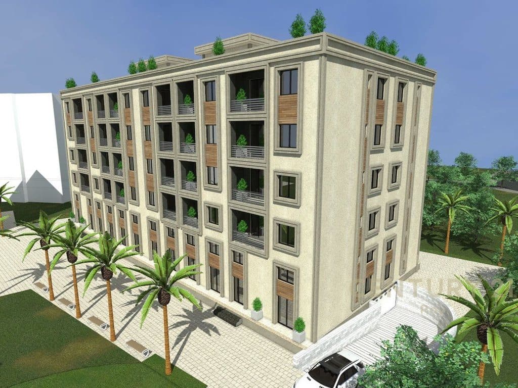 SHITET APARTAMENT 1+1 NE NDERTIM TE RI MALI I ROBIT-GOLEM! SELUNA RESIDENCE! MUNDESI PAGESE ME KESTE! 2