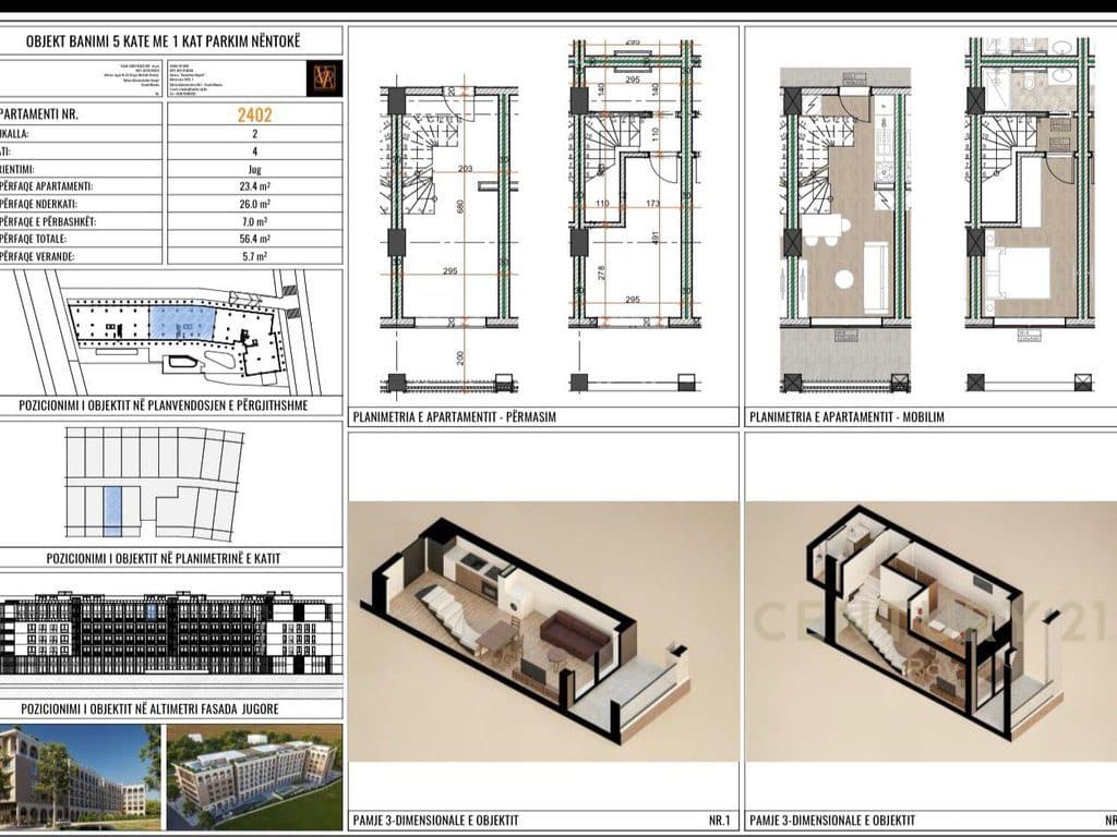 DUPLEKS ME PAMJE PISHINE NЁ KOMPLEKSIN GRAND MARINA RESIDENCE TEK MALI I ROBIT !