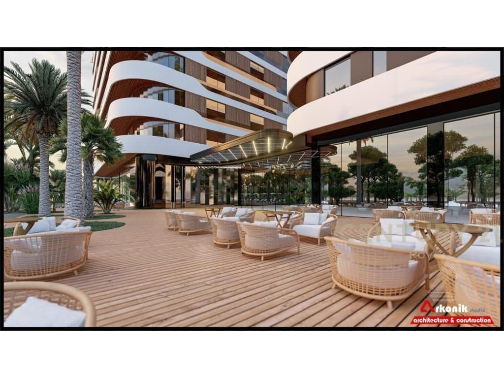 SHITET APARTAMENT 1+1NE GOLEM,NDERTIM I RI VETEM 20 METRA LARG PLAZHIT !!! 3