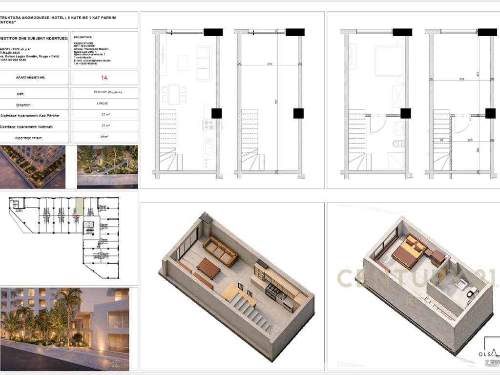 Duplex 1+1 Në Shitje në Golem, Durrës - 80,000.00€ | 54 m²