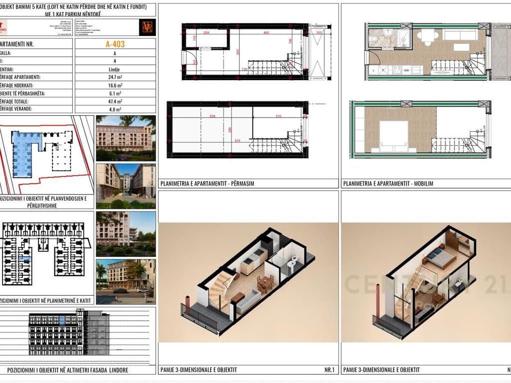 SHITET DUPLEKS TEK "MIDDAL RESIDENCE", MALI I ROBIT ! 3