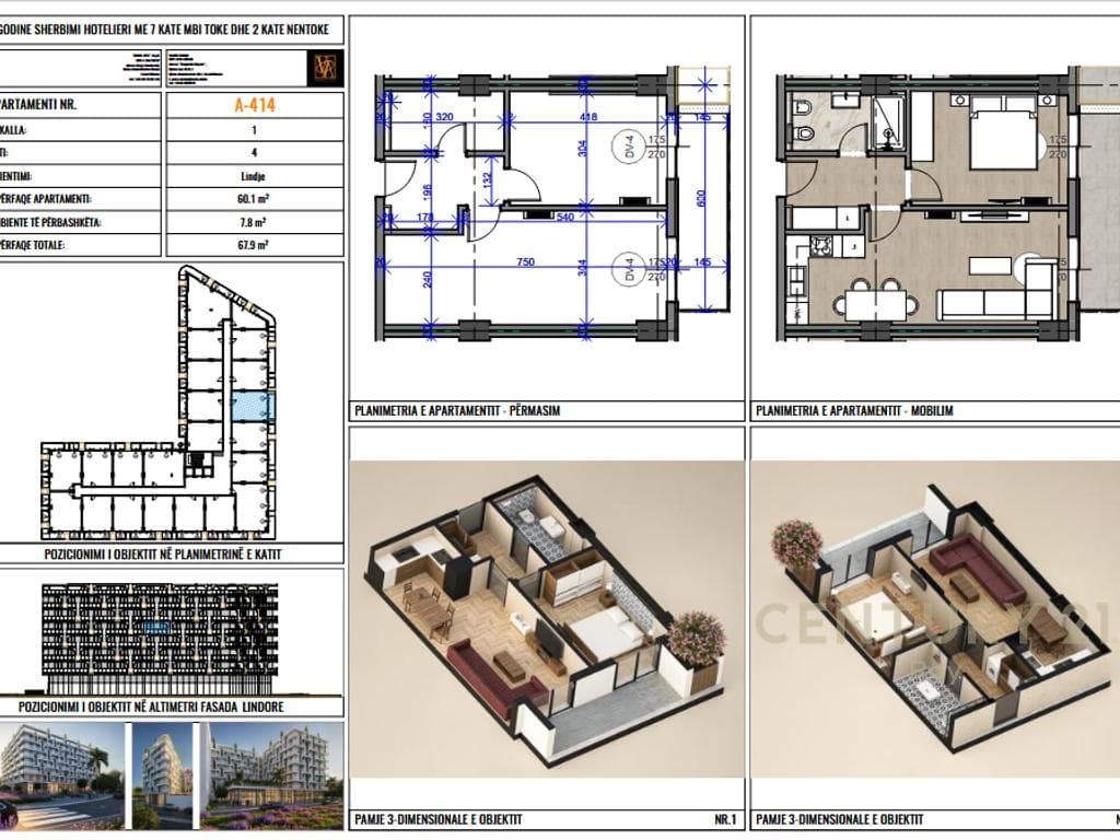 SHITET APARTAMENT 1+1! MUNDESI PAGESE ME KESTE! 2