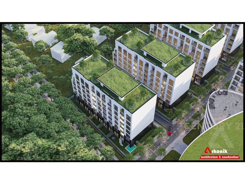 SHITET APARTAMENT 2+1+2 NE GOLEM TEK LIBURNA RESIDENCE! 2