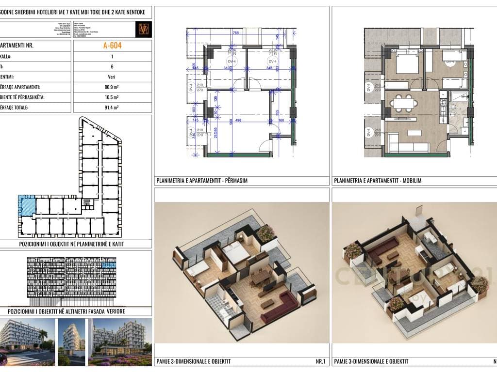 APARTAMENT 2+1 PER SHITJE NE GOLEM! MUNDESI PAGESE ME KESTE! 2