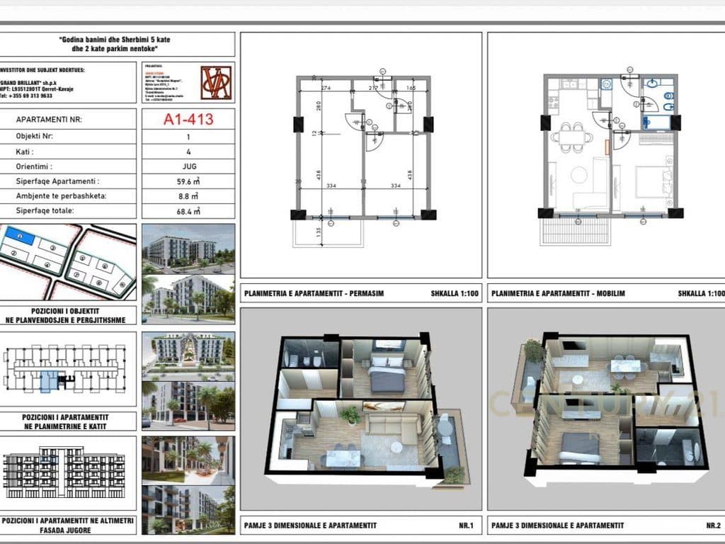 SHITET APARTAMENT 1+1 NE QERRET TEK RESIDENCA PALM PARADISE! 2