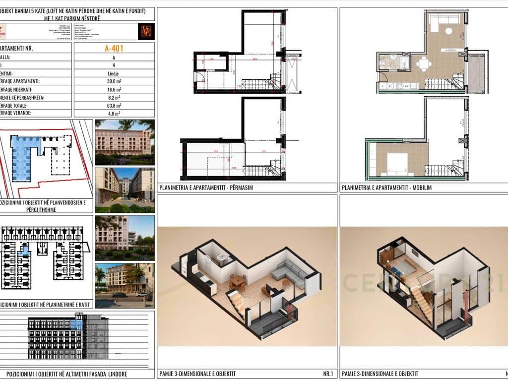 SHITET DUPLEKS TEK "MIDDAL RESIDENCE", MALI I ROBIT ! 4