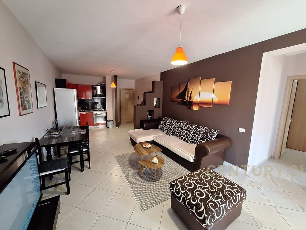 Jepet Apartament 1+1 me Qera ne Shkemb te Kavajes ,Vija e Pare me Detin!!.. 4