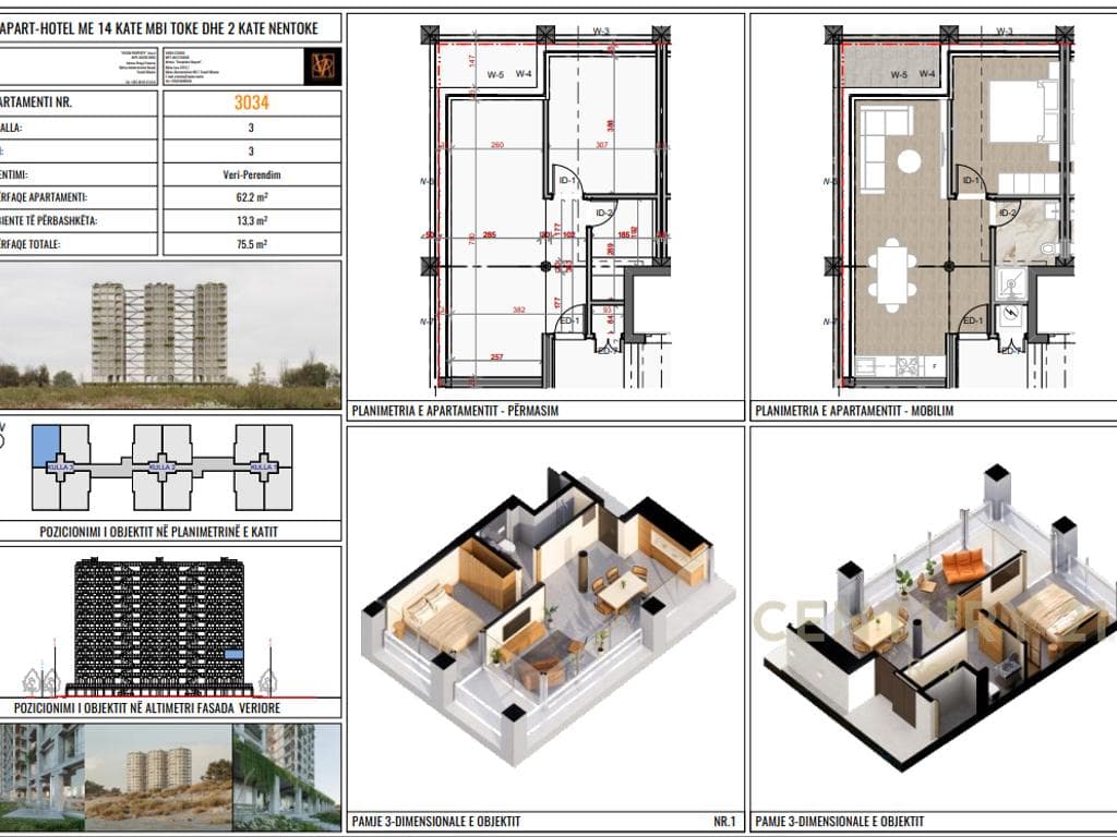 THREE GARDENS RESIDENCE , INVESTIMI I VITIT NË BREGDET – REZIDENCA ELITARE NË QERRET !!