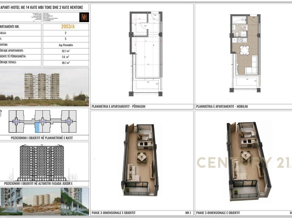 EXCLUSIVE!! SHITET STUDIO TEK , THREE GARDENS RESIDENCE, QERRET! 3