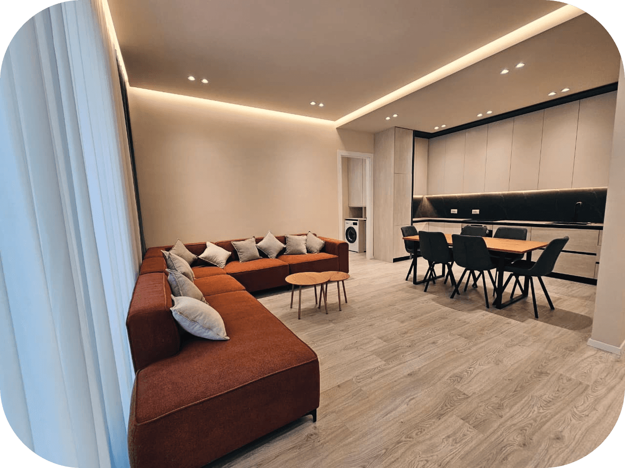 Apartament 2+1 me qira Delijorgji, Tiranë 4