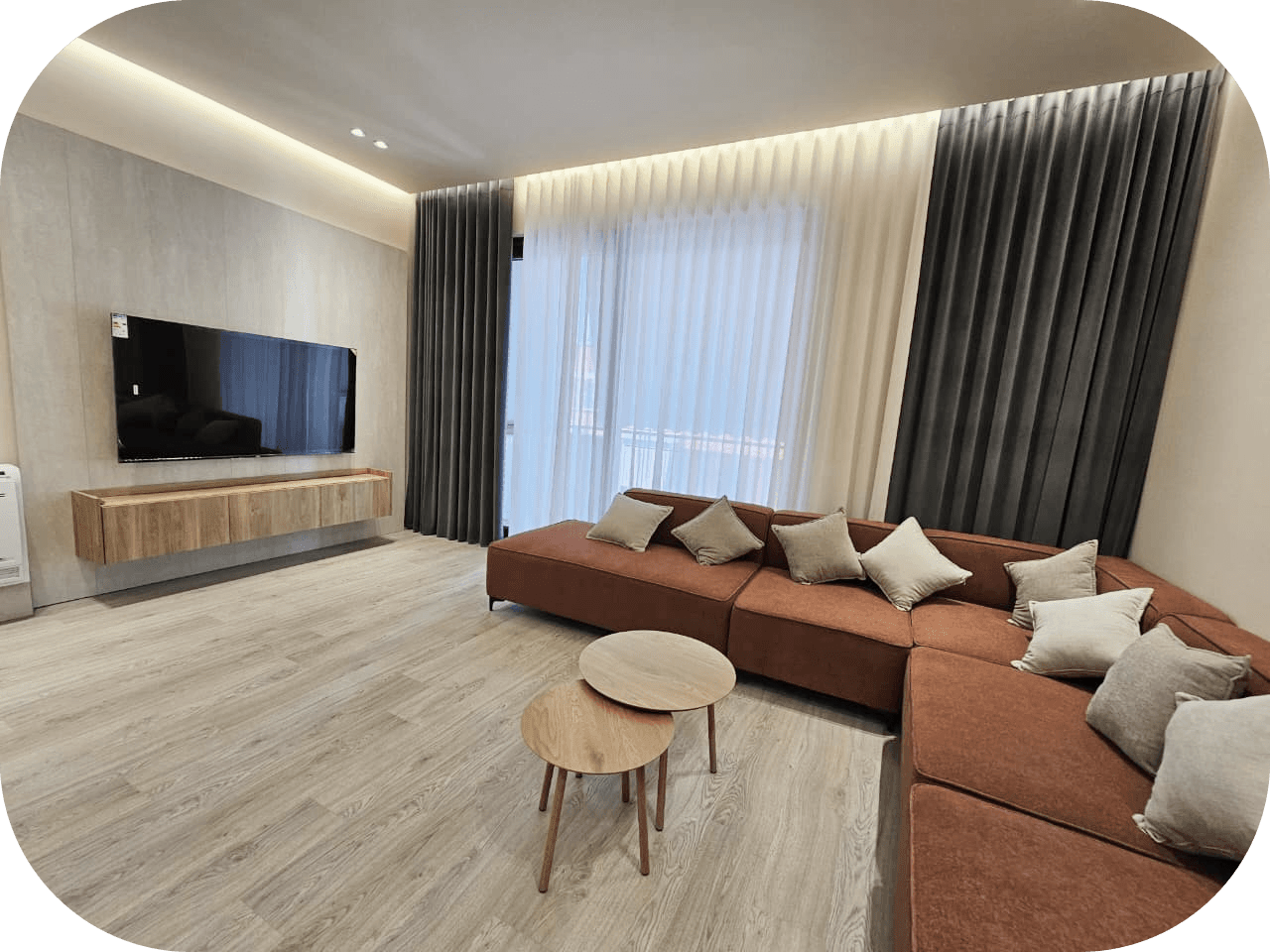 Apartament 2+1 me qira Delijorgji, Tiranë 2