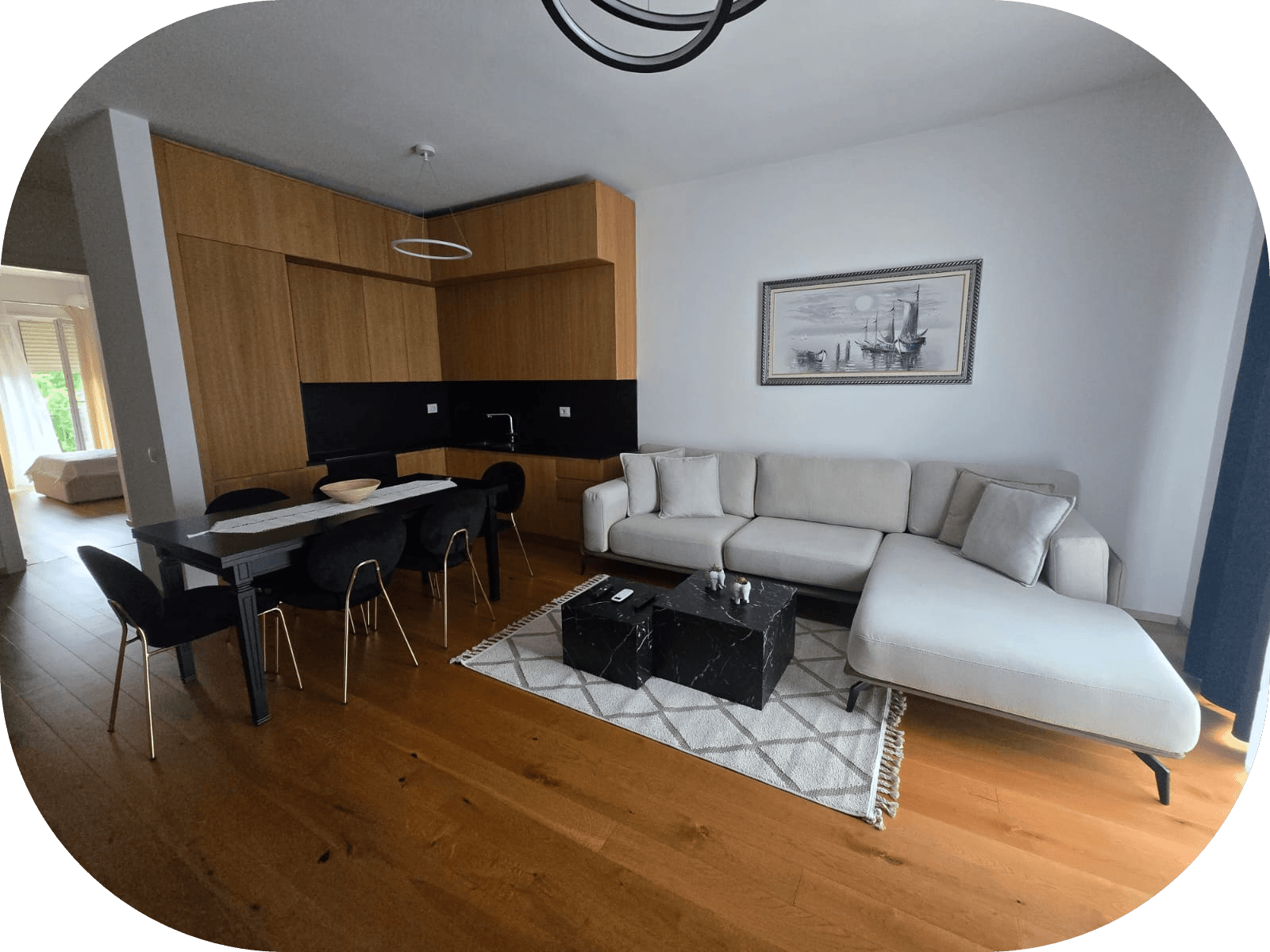Apartament 2+1 me qira TEG, Tiranë 2