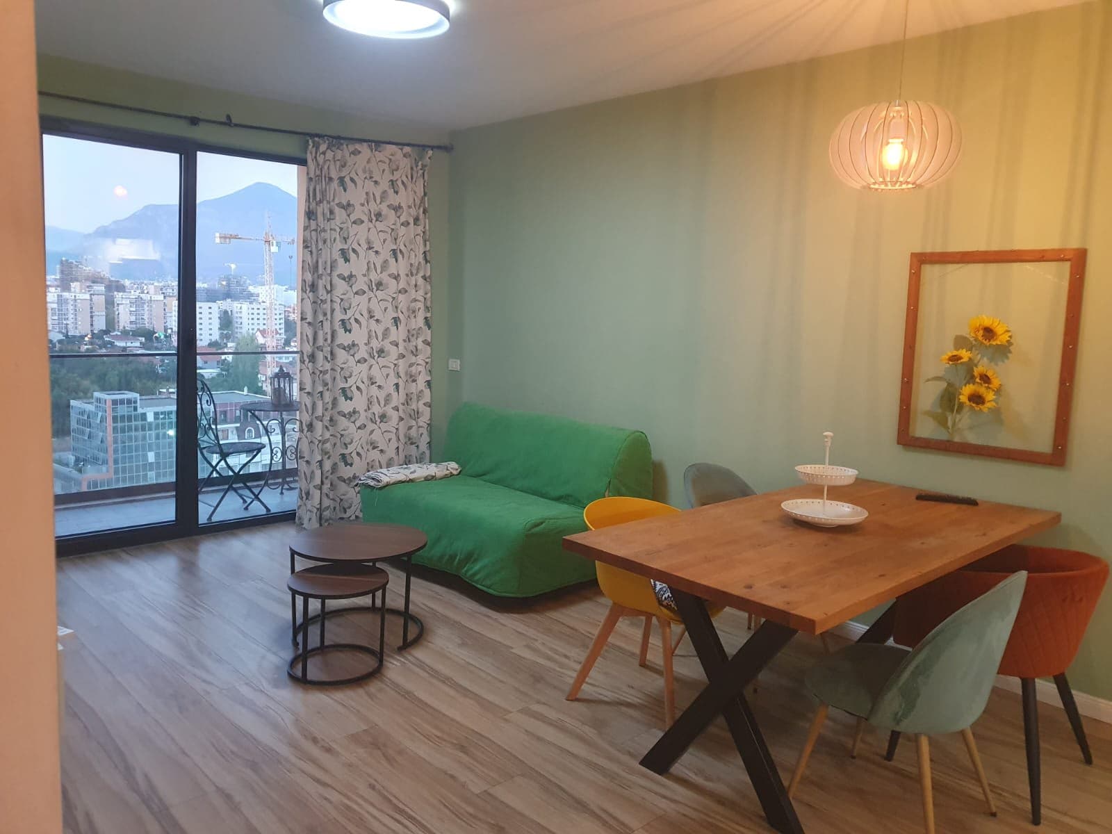 Apartament 1+1 me qira Astir, Tiranë 2
