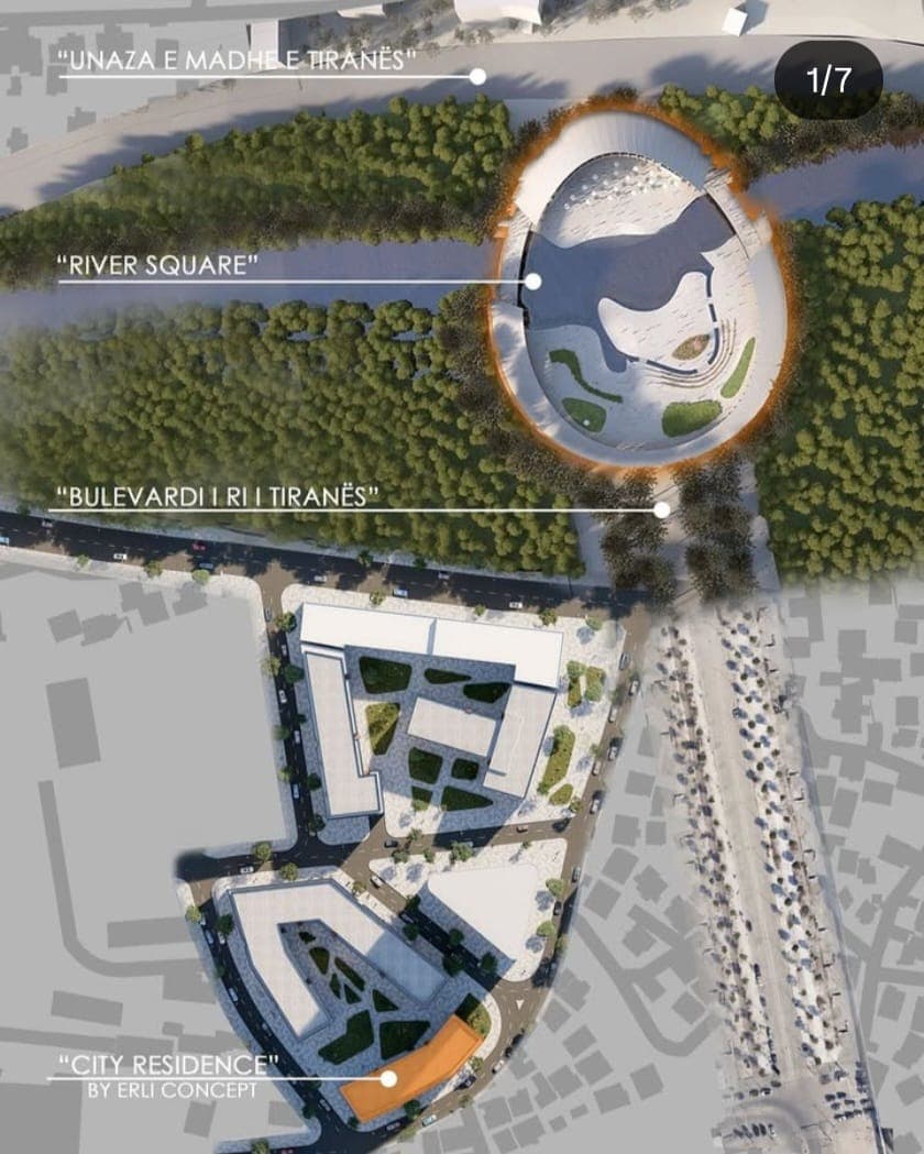 Apartament 2+1 në shitje Bulevardi Ri, Tiranë 2