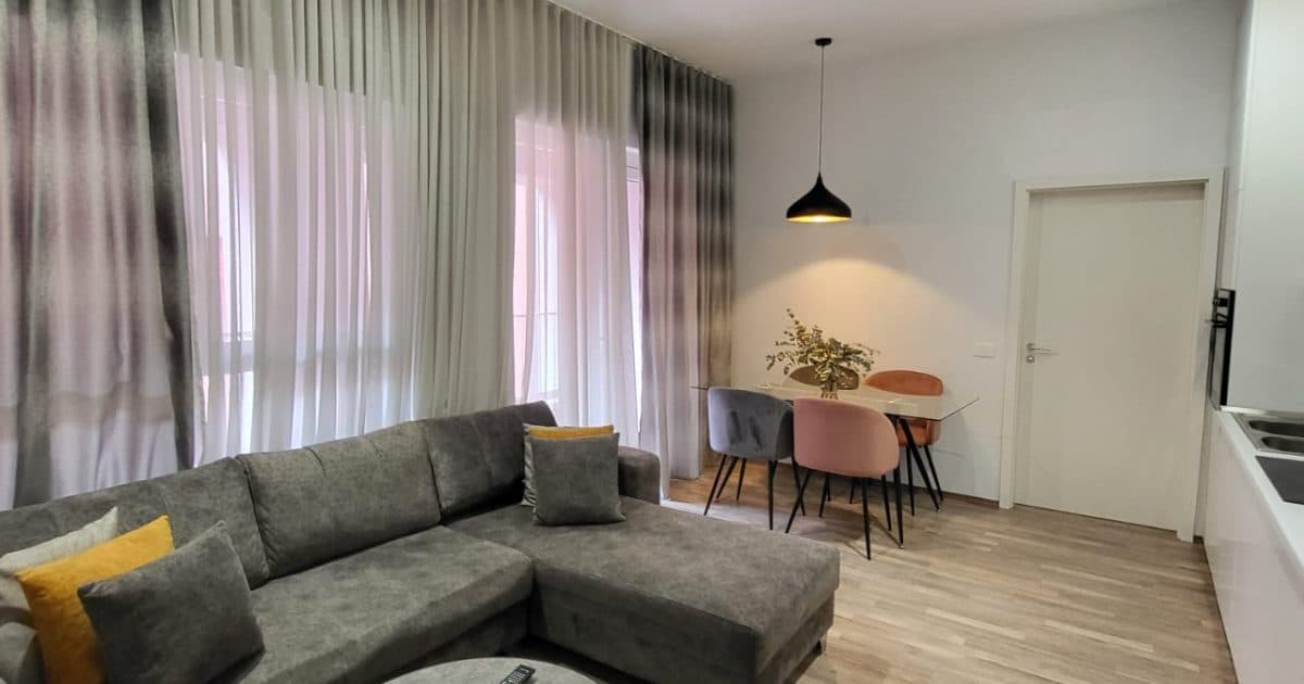 Apartament 1+1 me qira Ali Demi, Tiranë