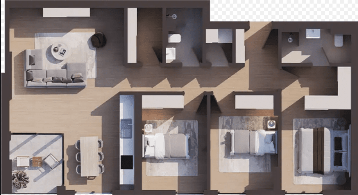 Apartament për shitje 117.2 m² në Emshir 2