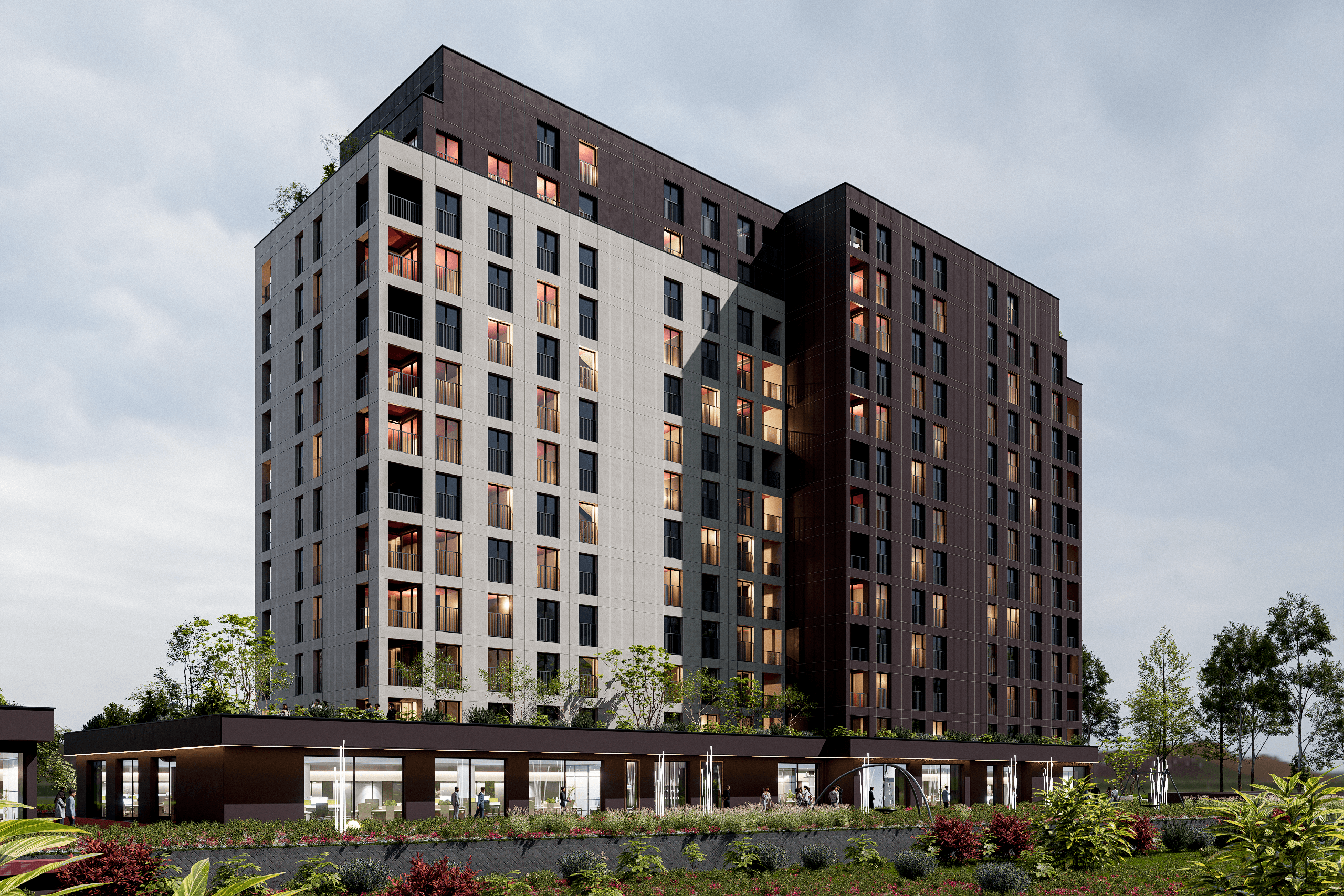 Apartament 3+1 në Residio 11, Hyrja D – 117.6 m² 3