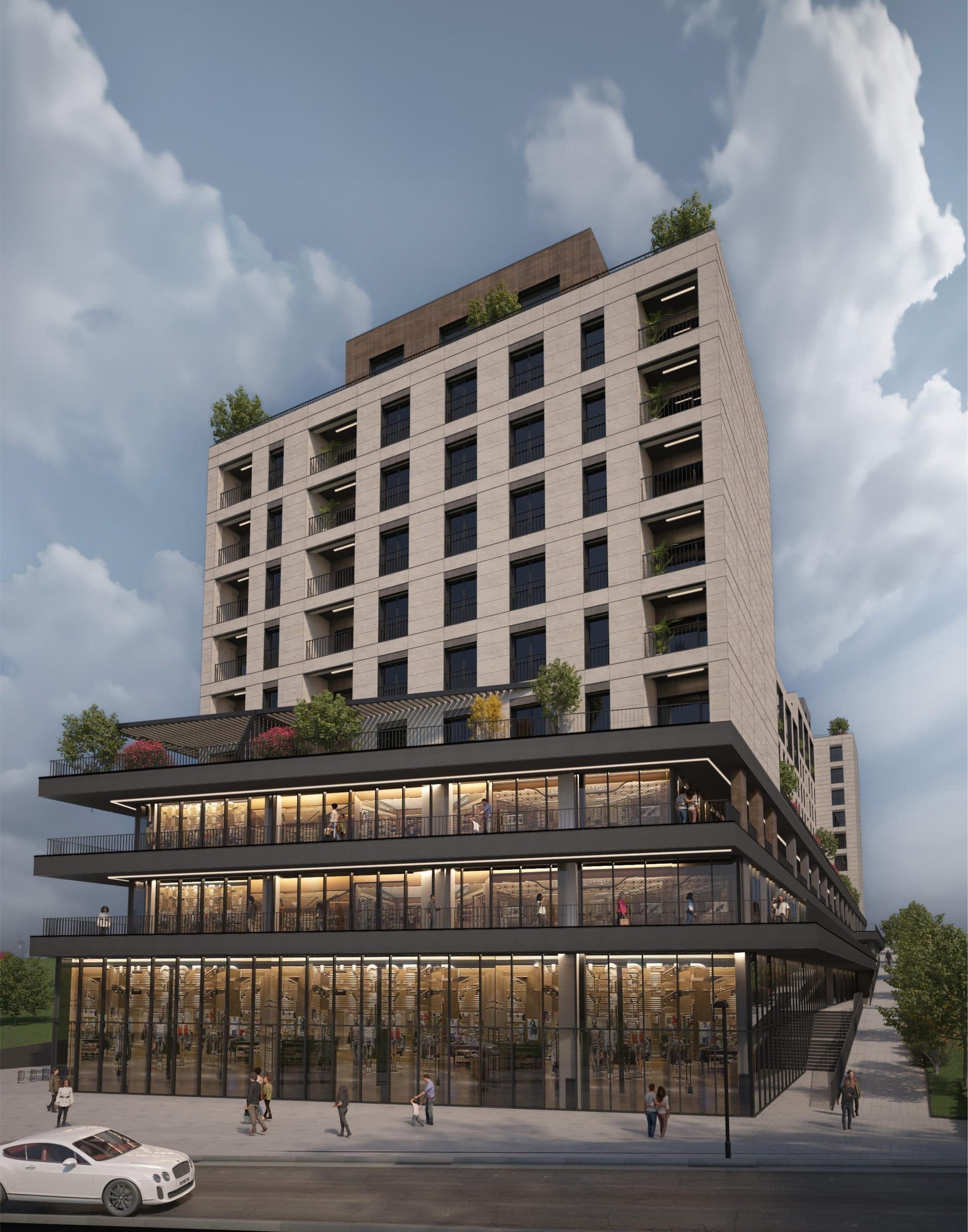 Banesë në SHITJE ne Prime Residence 04, në Lagjen Prishtina e Re, me sipërfaqe 118.55