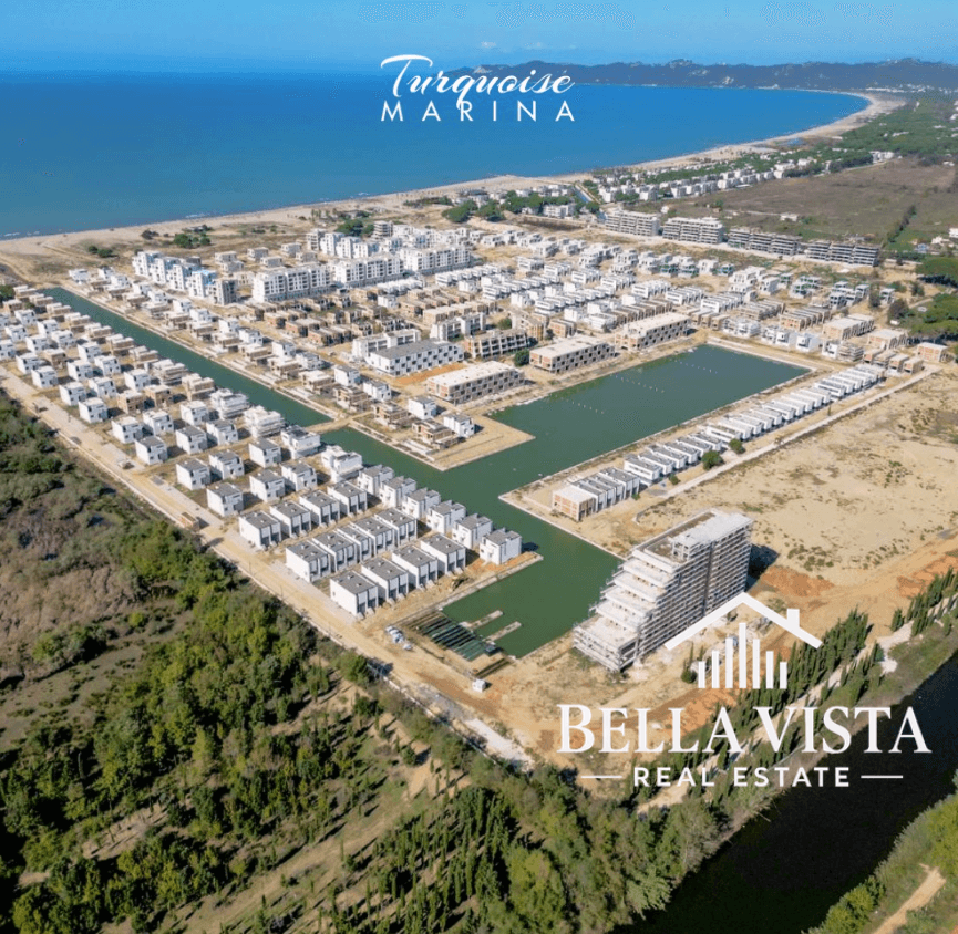 APARTAMENT 1+1 NË KOMPLEKSIN TURQUOISE MARINA – HAMALLAJ, DURRËS