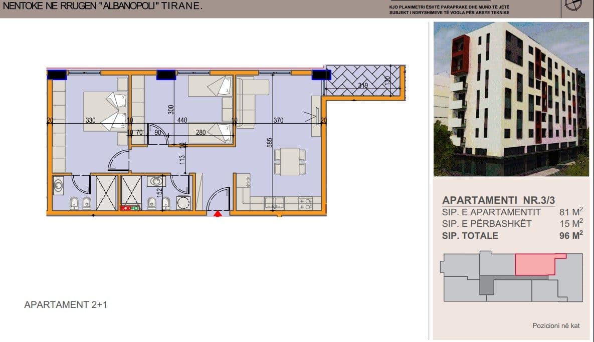 Shitet Apartament 4