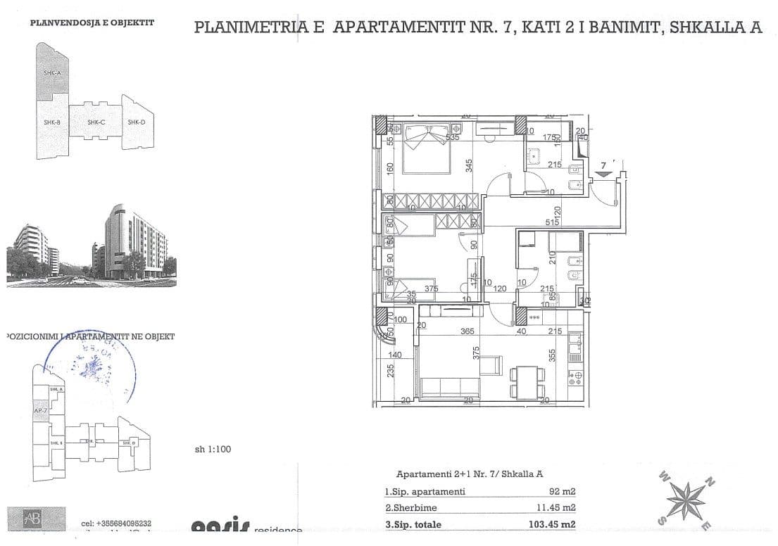 Apartament 2+1 3