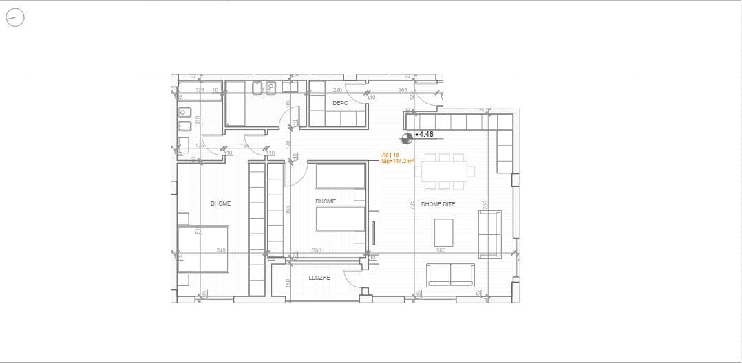 Apartment for sale in Tiranë 2