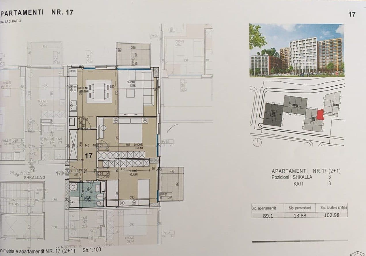 Apartment for sale in Tiranë 3