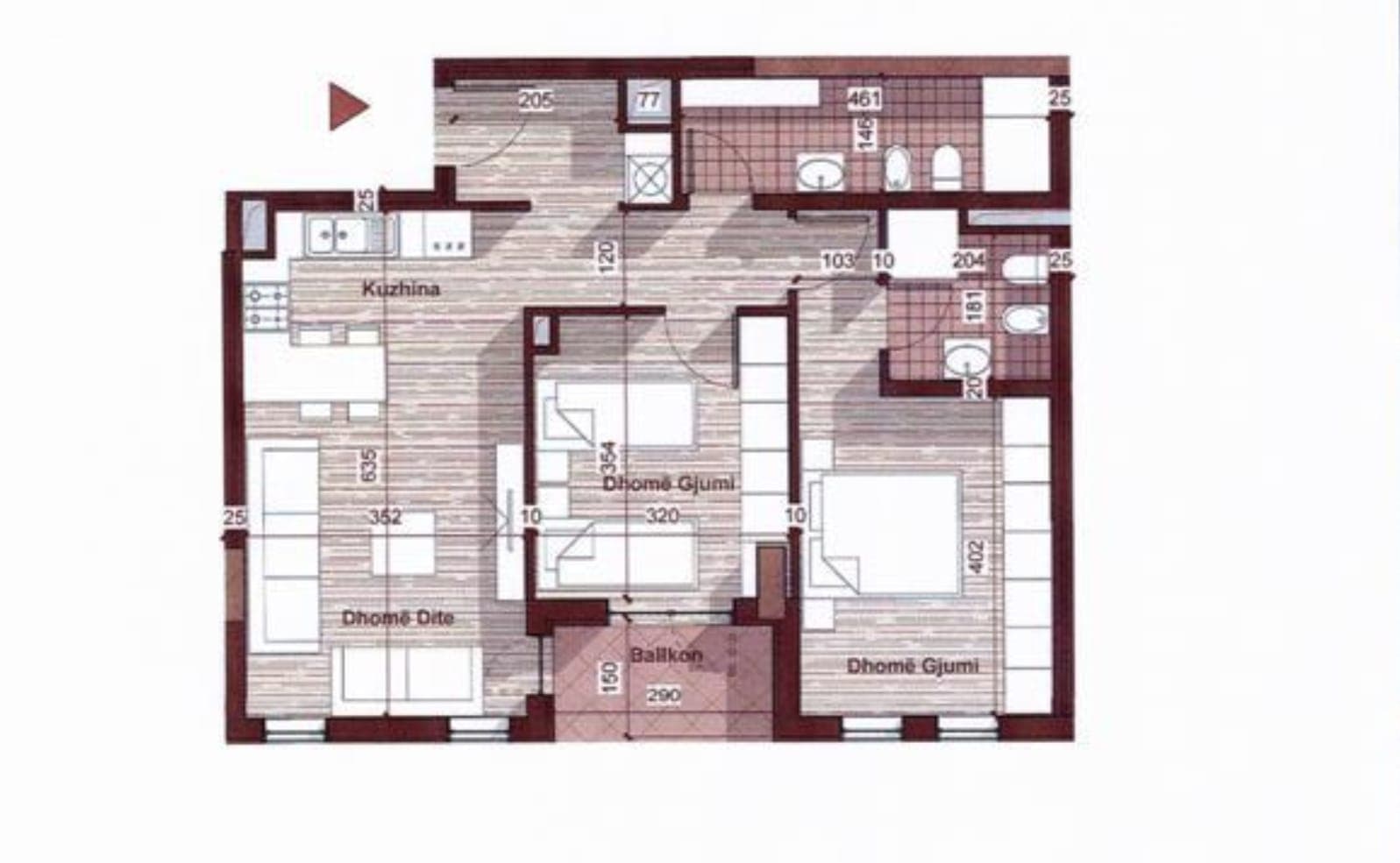 Apartment for sale in Tiranë 3