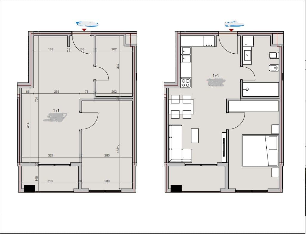 Apartamente ne Golem 3