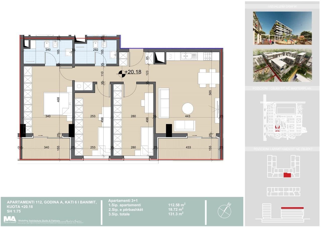Shiten Apartamente te Univers City 3