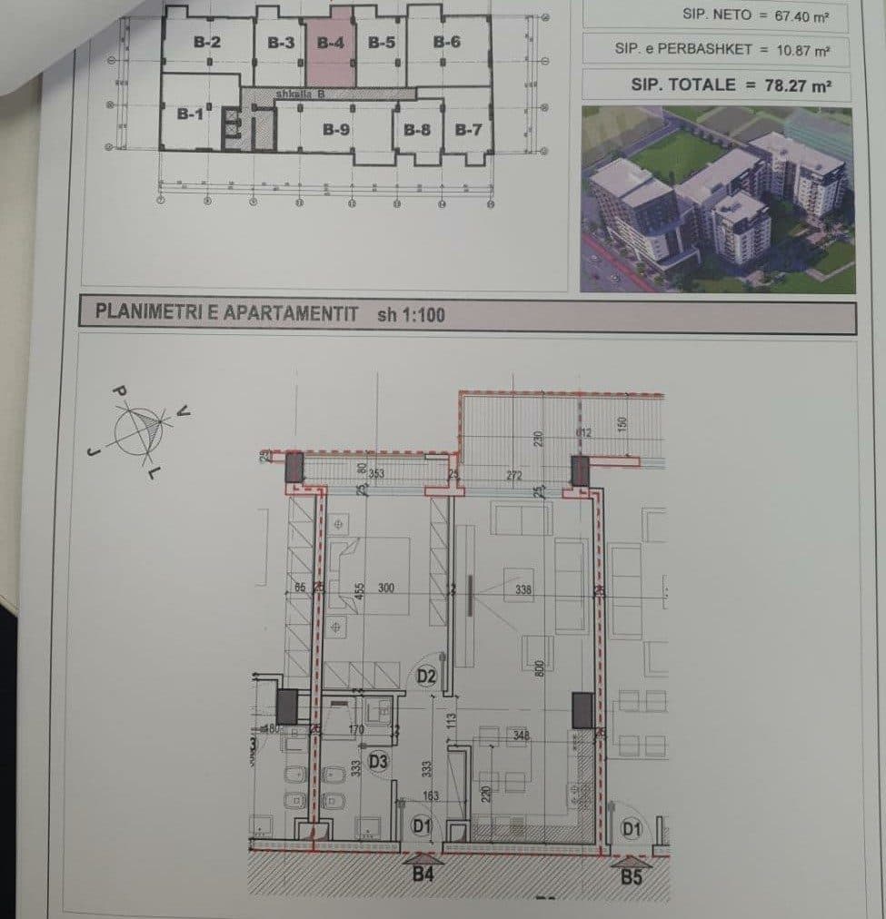 Apartment for sale in Tiranë 3
