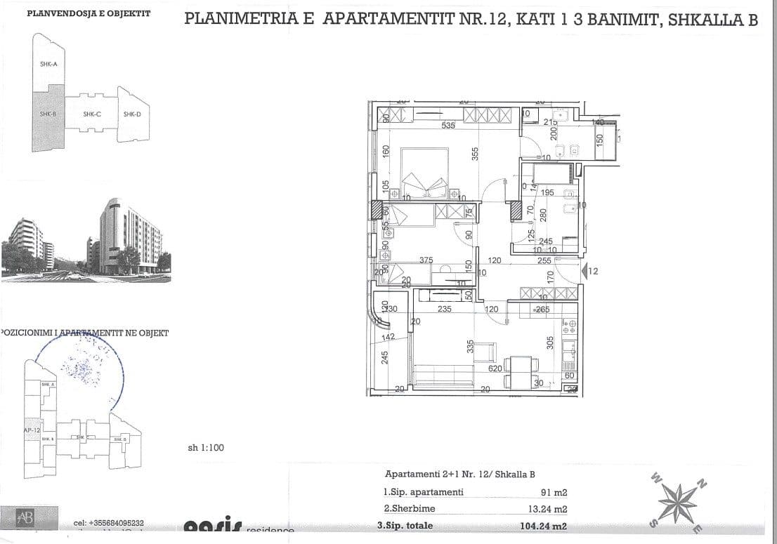 Apartament 2+1 2