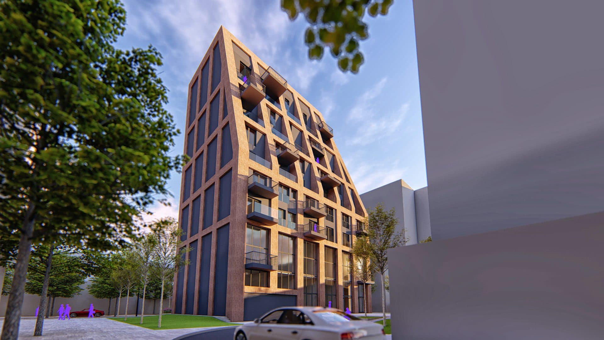 Shitet apartament mbrapa kishes Katolike