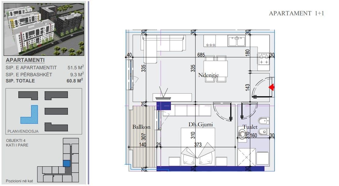 Shiten Apartamente 1+1 4