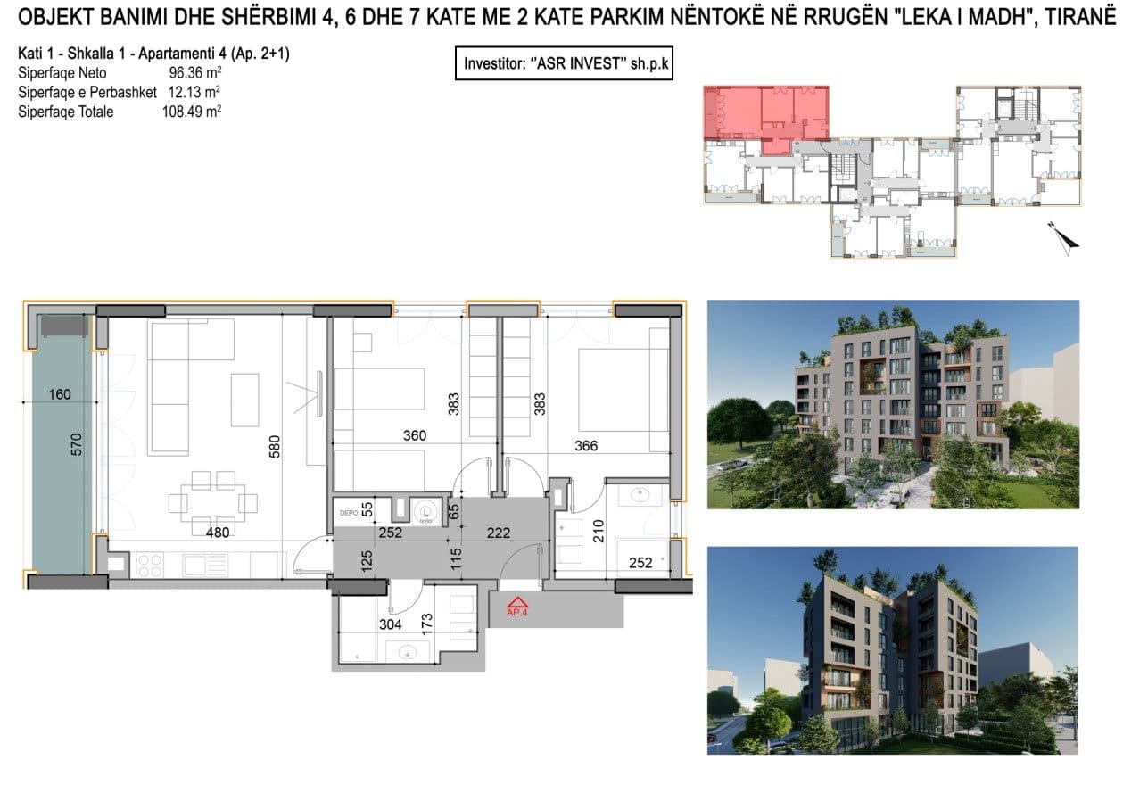 Shitet Apartament 3