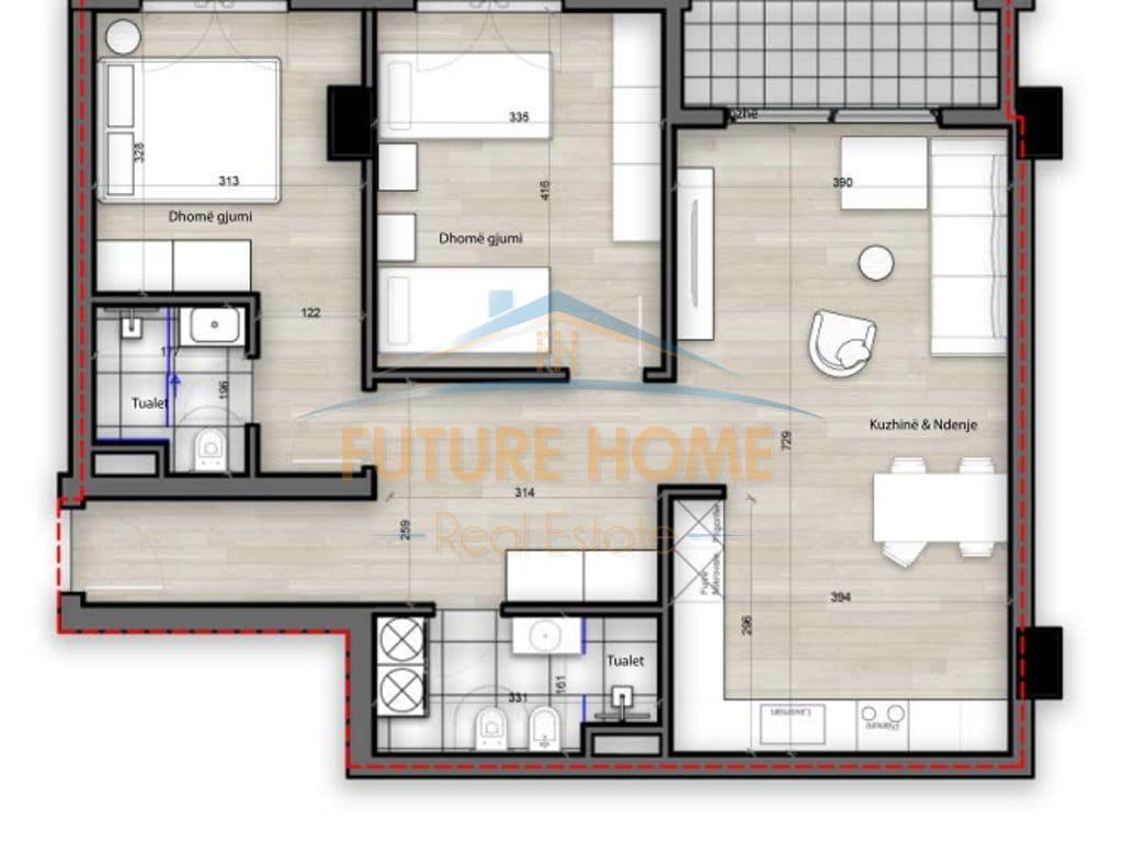 Shitet, Apartament 2+1, Rruga e Kokonozëve, Splendor Residencë
