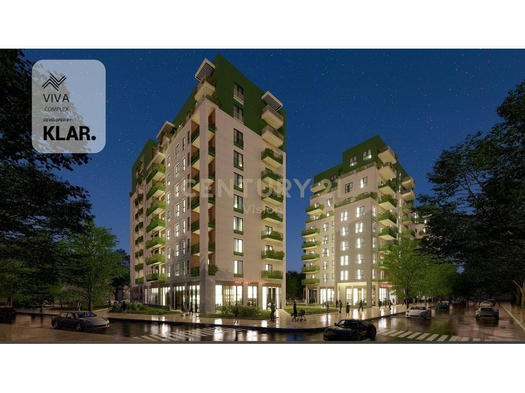 Apartament 2+1 për shitje tek Viva Complex, Tiranë | 97.7 m² 2