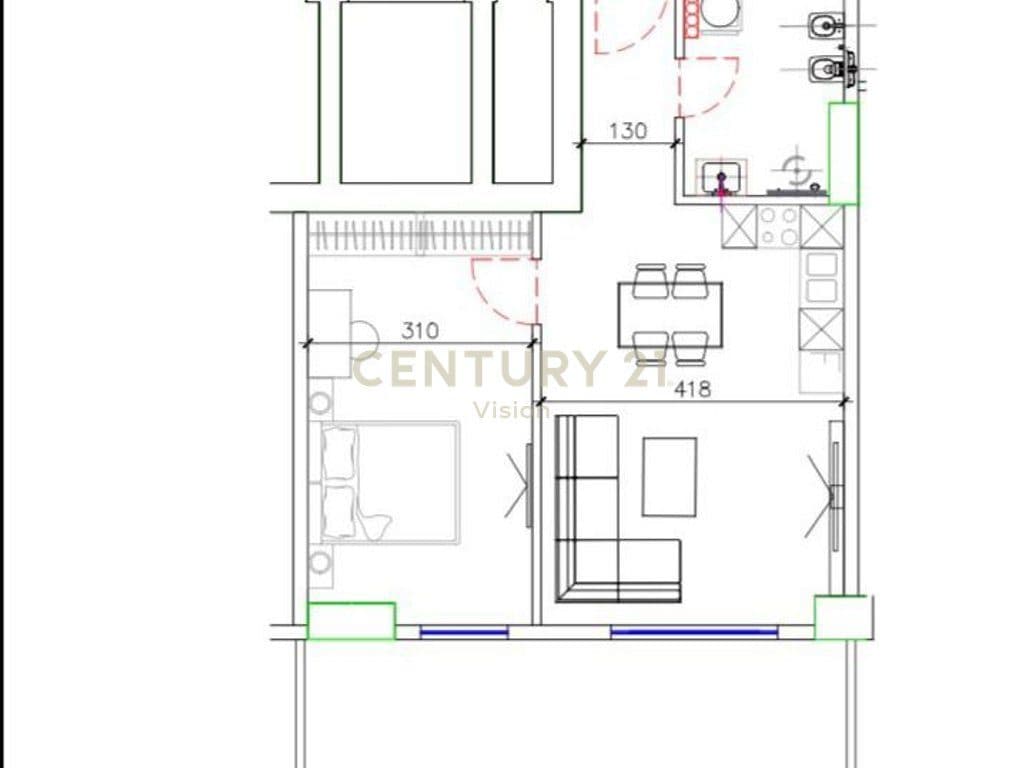 1+1 Apartment For Sale in Shëngjin at "Prishtina Tower" - €92,800 | 88.38 m² 2