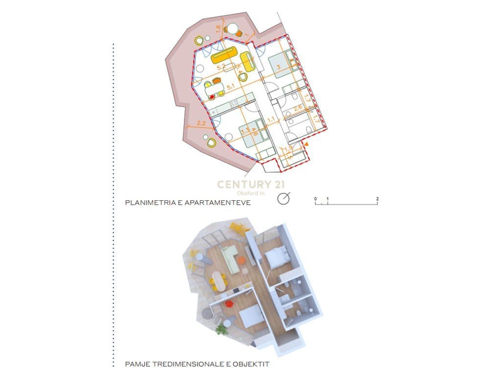 SHITET APARTAMENT 2+1+2 TEK “ROZAFA TOWER”, NË QENDËR TË SHKODRËS 4