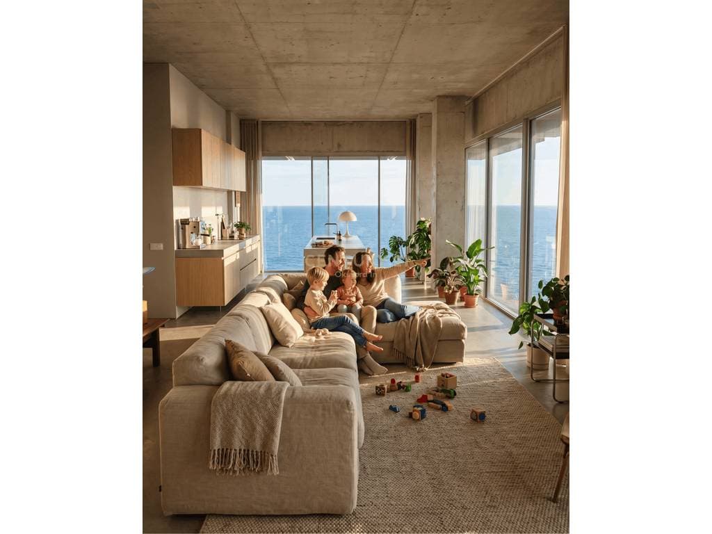 SHITET APARTAMENT 2+1+2 NË SKYLINE RESIDENCE – KATI I 14-T
