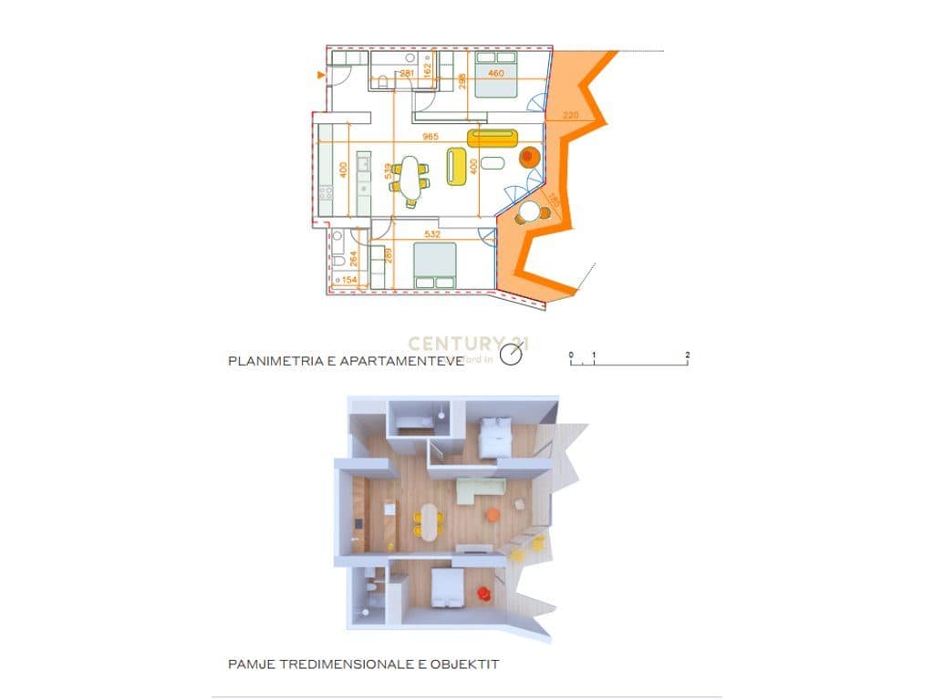 SHITET APARTAMENT 2+1+2 TEK “ROZAFA TOWER”, NË QENDËR TË SHKODRËS 4